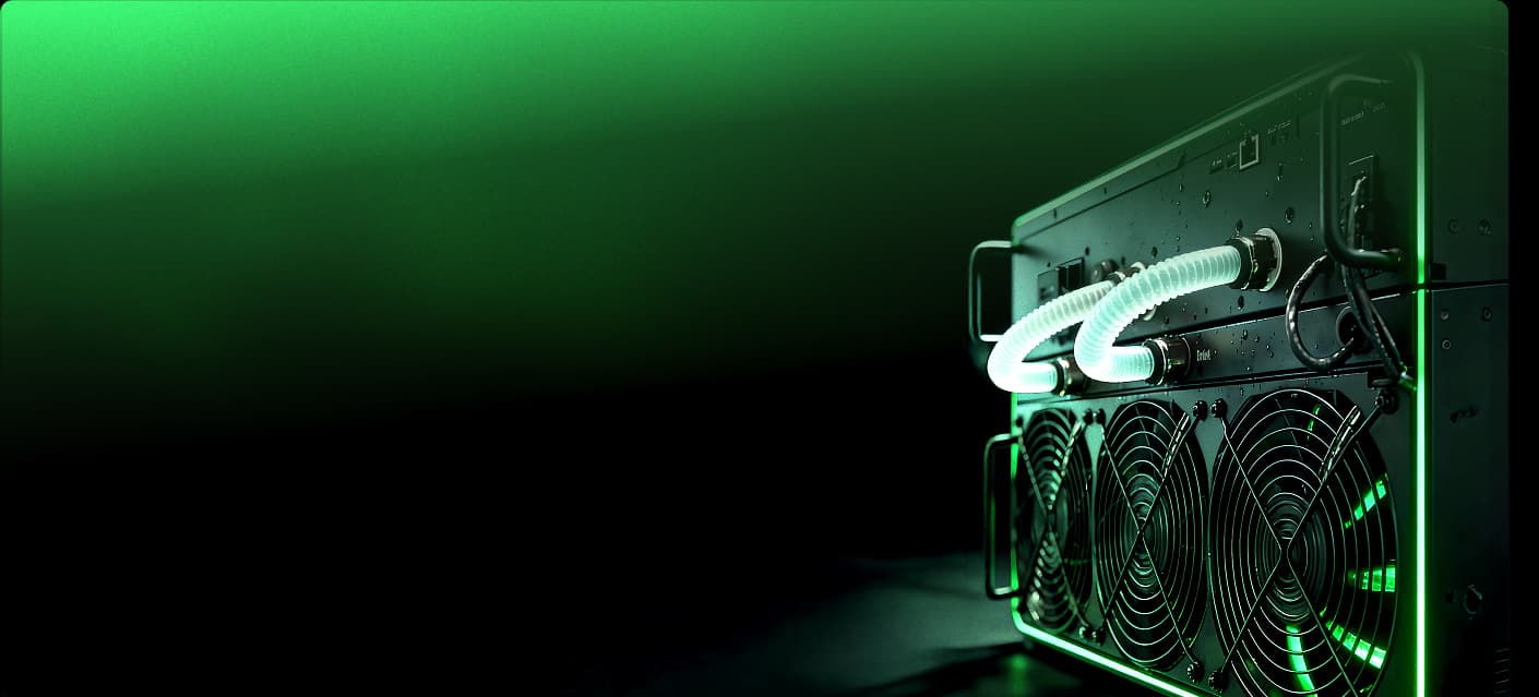 Wemine high-tech hydro-cooled mining machine